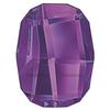 SWAROVSKI 2585 Graphic Flatback 10mm Amethyst